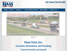 Tablet Screenshot of haas4.com